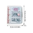 thumbnail image 3 of 1pcs Savings Challenge Binder, Money Saving Binder, 3 of 5