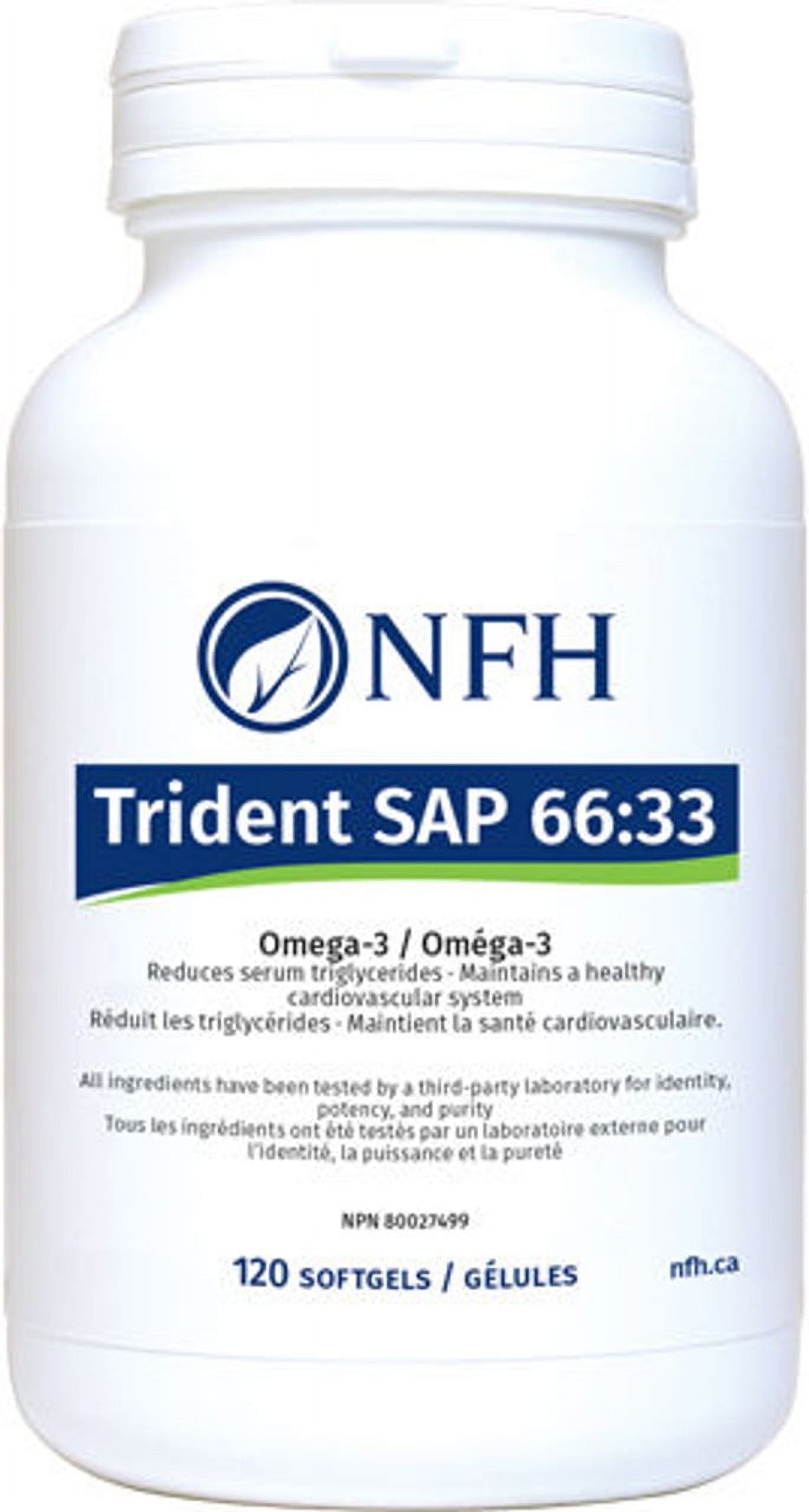 NFH NFH Trident SAP 66:33 120 softgels