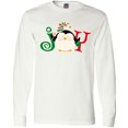 thumbnail image 3 of Inktastic Christmas Penguin Joy 2 Long Sleeve T-Shirt, 3 of 5