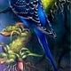thumbnail image 5 of Pintura de diamante 5D perfecl imagen de artesanías Pájaro azul, 5 of 7