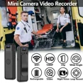 thumbnail image 3 of 1080P HD Mini Body Camera Voice Video Recorder Wearable Cam with WiFi Sports DV, 3 of 10