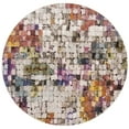 thumbnail image 4 of SAFAVIEH Aria Willoughby Abstract Area Rug, Cream/Rust, 8' x 10', 4 of 7