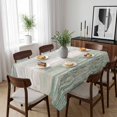 thumbnail image 6 of Sage Green Grey Table Cloth Waterproof Tablecloths, Farmhouse Gray Barn Wooden Vintage Striped Tablecloth Dining Table Cover for Kitchen Party Tabletop Outdoor, Rectangle Tablecloth 60x84 Inch, 6 of 9