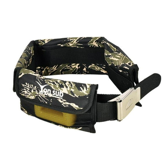 Heavy Duty Weight Belt Pocket Storage Pouch & Buckle for Scuba Diving Diving Spearfishing Underwater Activities - Multiple Colors