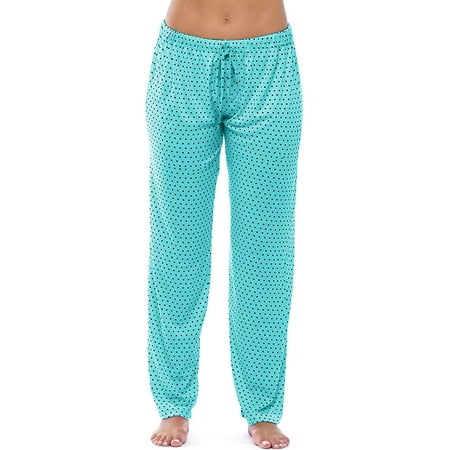 

Pianpianzi Satin plus Size Sleep Pants 3 Pants Women Large Chef Pants Womens plus Size Womens Casual Trousers Polka Dot Print Pajamas Elastic Rope Pants