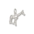 thumbnail image 5 of Sterling Silver Giraffe Charm Pendant for Necklace or Bracelet, Detailed Wildlife Jewelry for Women or Unisex Nature and Safari Style, 5 of 7