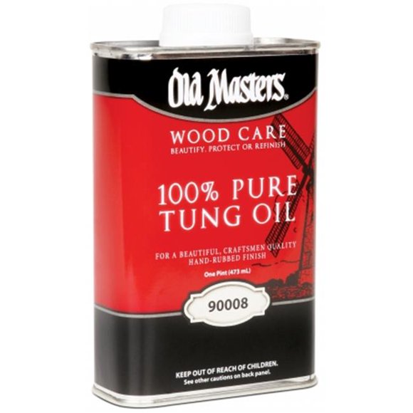 Old Masters  1 Pint 100 Percent Pure Tung Oil