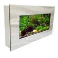 thumbnail image 2 of Aussie Aquariums 2.0 Wall Mounted Aquarium - View Brushed Silver, 2 of 2