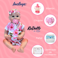 thumbnail image 4 of Muñeca Reborn Isabella | Full Body de Caucho Suave con Movimiento Real | Hiperdetallada y Set de Pri, 4 of 4