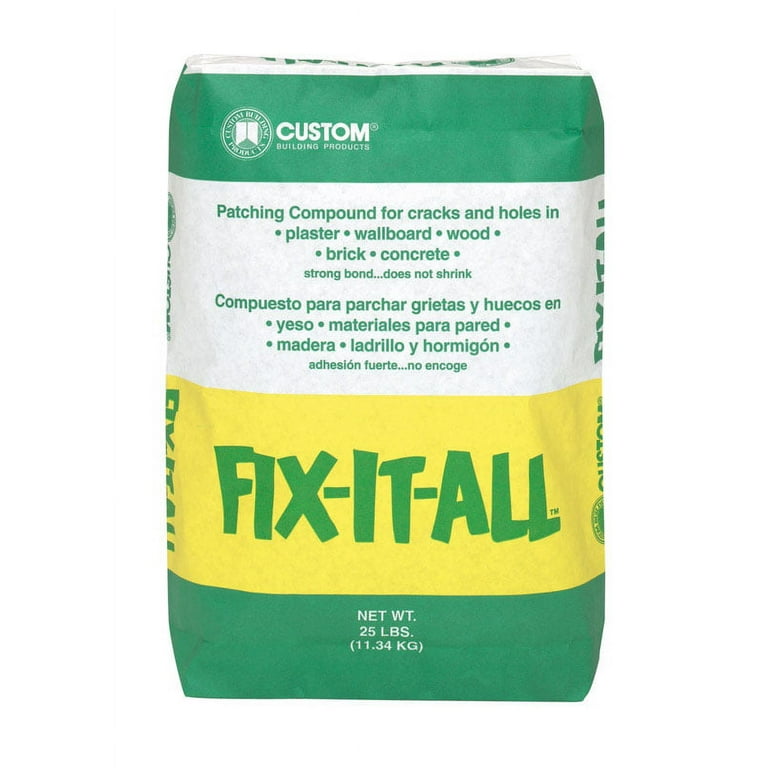 Custom Building Products Fix-It-All Patching Compound 4.5 lb Custom Building Products Fix-It-All Patching Compound 4.5 lb