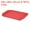 Red, variant on REGALWOVEN Plastic Fast Food Serving Tray, Non-Slip Rectangle Platter for Home Kitchen Red