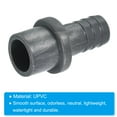 thumbnail image 4 of Unique Bargains UPVC Reducer Pipe Fitting 20mm OD 15mm Barbed, 5 Pack Straight Coupling Adapter Connector, Grey, 4 of 5