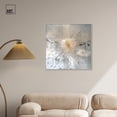 thumbnail image 3 of Golden Surge Canvas Minimalist Abstracts by Art Remedy, Silver Frame, 30" x 30", 3 of 7