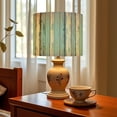 thumbnail image 6 of Linen Drum Lampshades Blue Distressed Wood Grain Vertical Wood Grain Distressed 13"x13"x10" Light Shade for Table Lamps Floor Lamps Drum Lamp Shades Lampshade Replacement Assembly Required, 6 of 8