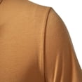 thumbnail image 5 of oqasdz Mens T Shirts Knit Button Closure Short Sleeve Henley Shirt Top Patchwork Color Fashion Versatile Work Business Casual Outdoor Tshirts, 5 of 7