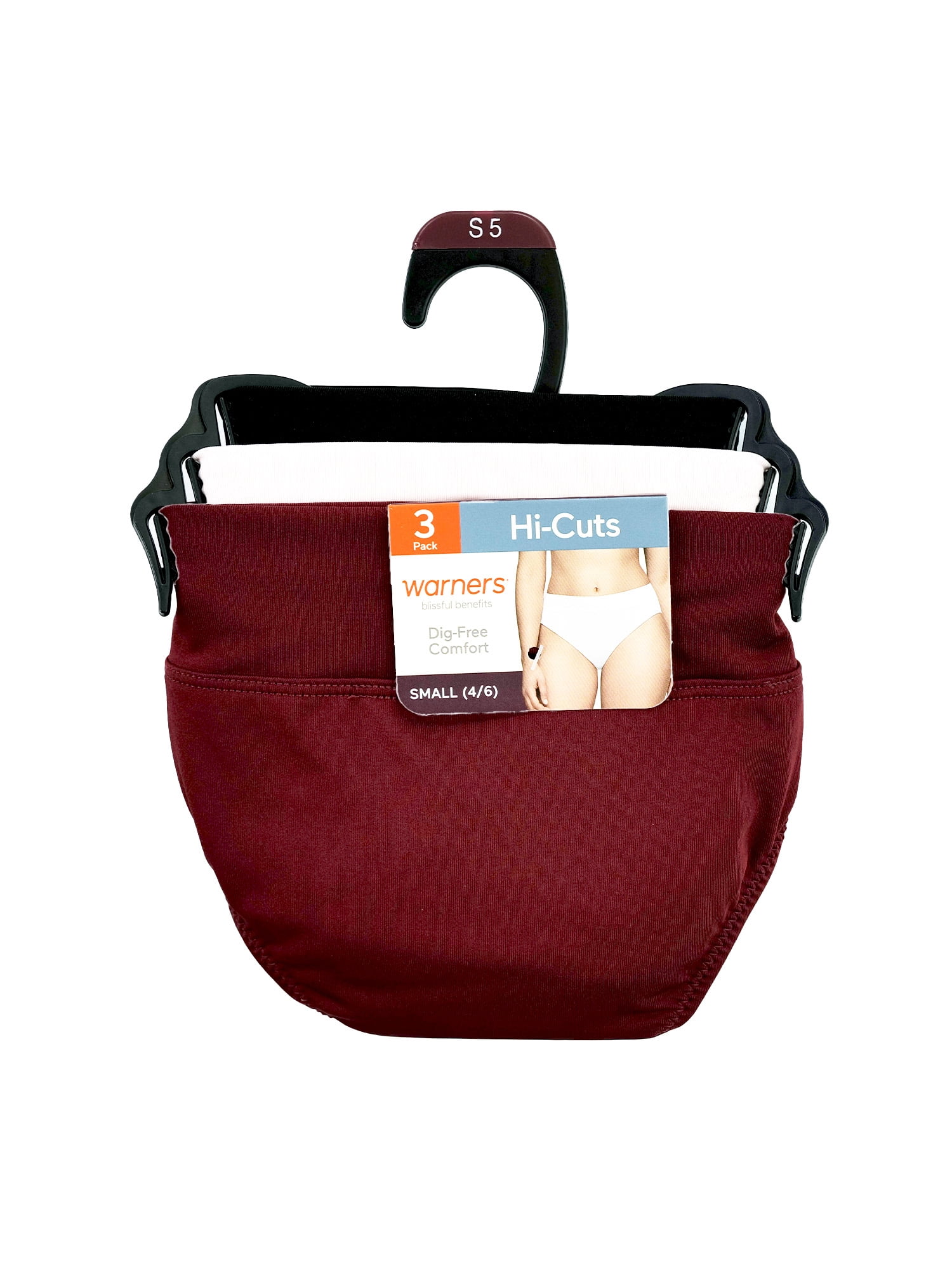 Warners® Blissful Benefits Women's Dig-Free Hi-Cut 3-Pack, Sizes S-3XL