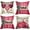 Pink Heart, variant on Hello Love Pink Truck Decorative Throw Pillow Covers 18 x 18 Set of 4, Valentine''s Day Colorful Hearts Hugs Kisses Cushion Case Decor, Be Mine Plaid Anniversary Wedding Home Decoration for Sofa