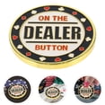 thumbnail image 3 of Dealer Button Metal Poker Guard Poker Card Poker Guard Dealer Poker Accessory, 3 of 8
