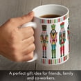 thumbnail image 6 of Highland Home Holiday Nutcrackers 15 oz. Decorative Ceramic Mug, 6 of 6