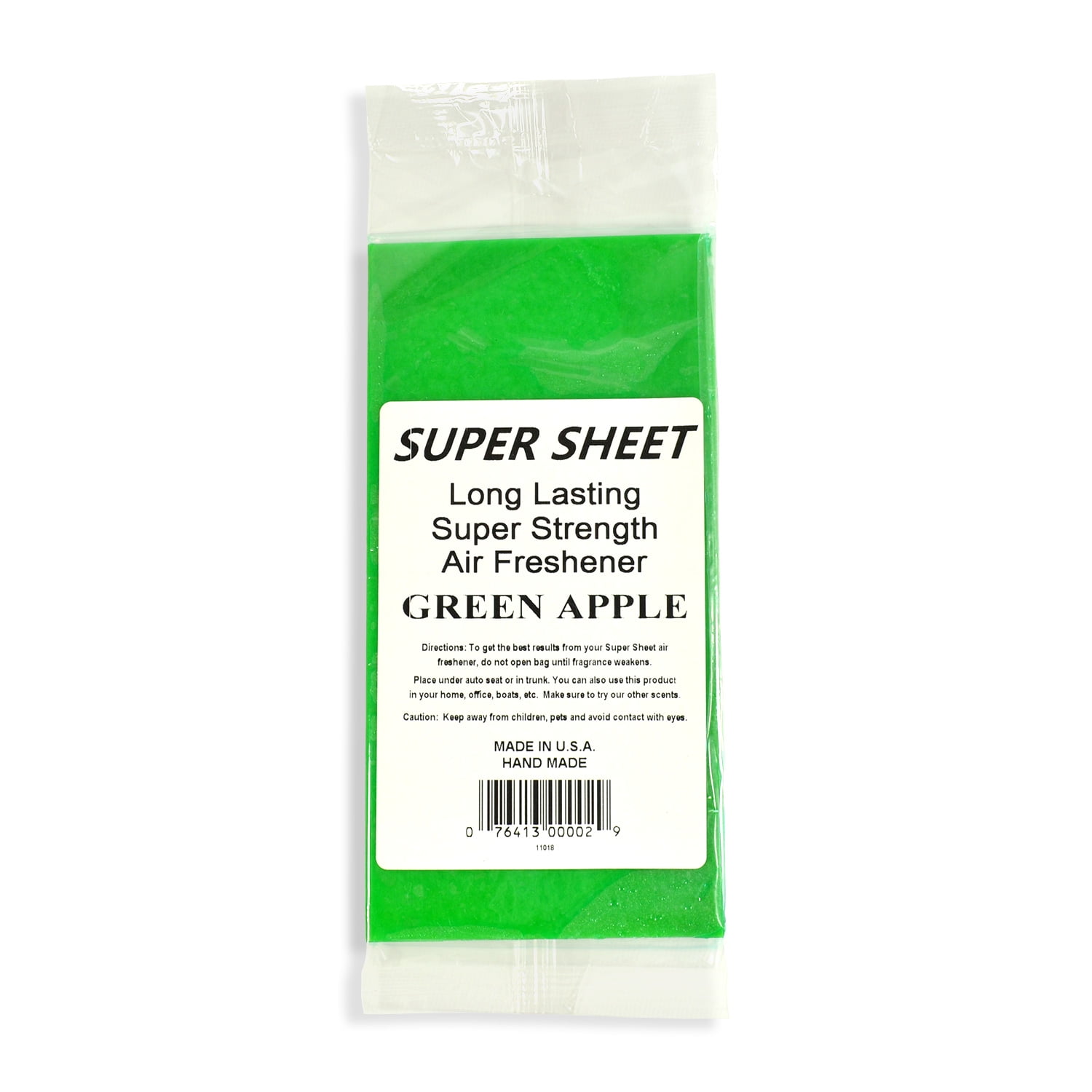 Jenray Super Sheet Small (7.5"x3.75") Under Seat Car Air Freshener