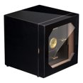 thumbnail image 2 of Humidificador De Cigarros De 35 Capacidades Caja De Almacenamiento De Madera Con Higrómetro Sunnimix estuche humidor de puros portátil, 2 of 8
