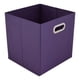 thumbnail image 3 of Gaveta Cubo Plegable Home  Home Morada 27X27X28 Cm, 3 of 3