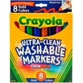 thumbnail image 2 of Crayola Ultra-Clean Color Max Broad Line Washable Markers-8 Count, Mutlipack Of 6, 2 of 3