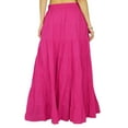 thumbnail image 3 of Phagun Skirt Long Maxi Skirt Beach Wear Cotton Summer Wear Clothing, 3 of 5