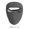 thumbnail image 5 of velo facial Cálido Polar Fleece cubierta de cara completa hombres mujeres invierno cómodo al aire libre bicicleta ciclismo a prueba de viento máscara térmica JShteea El nuevo, 5 of 5
