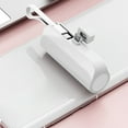 thumbnail image 1 of Introducing The Compact And Portable Capsule Power Bank Your Convenient Charging Solution With 5000mAh Capacity And Built In Cable, 1 of 8