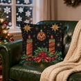 thumbnail image 3 of Darzheoy Linen Christmas Pillow Cover Imitation Embroidery Print for Sofa Home Decorative Cushion Bedroom Decor, 3 of 6