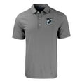 thumbnail image 2 of Men's Cutter & Buck Black/White Minnesota United FC Forge Eco Double Stripe Stretch Recycled Tri-Blend Polo, 2 of 3