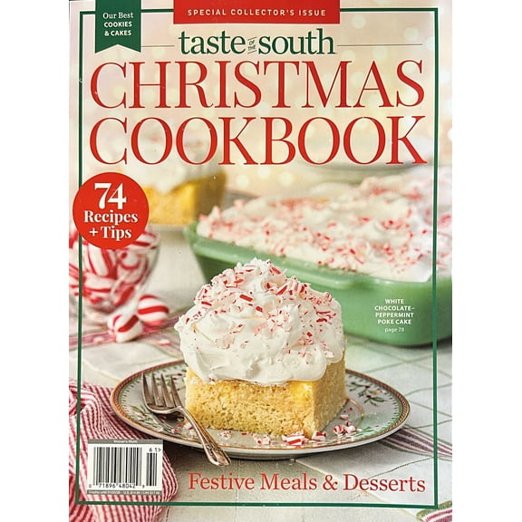Taste Of The South, Christmas Cookbook Magazine Issue 61