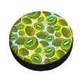 thumbnail image 2 of Kdxio Spare Tire Cover for RV Trailer, Waterproof Wheel Cover,Camper Spare Tire Cover Fit for Rv SUV Truck Travel Trailer 16 inch-Watercolor Kiwi Fruits Summer, 2 of 8