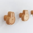 thumbnail image 5 of Gancho de madera para el hogar con agujero de haya, gancho para colgar en la pared, gancho para colgar en la puerta del porche trasero, gancho para colgar en la pared, se conecta con, 5 of 5