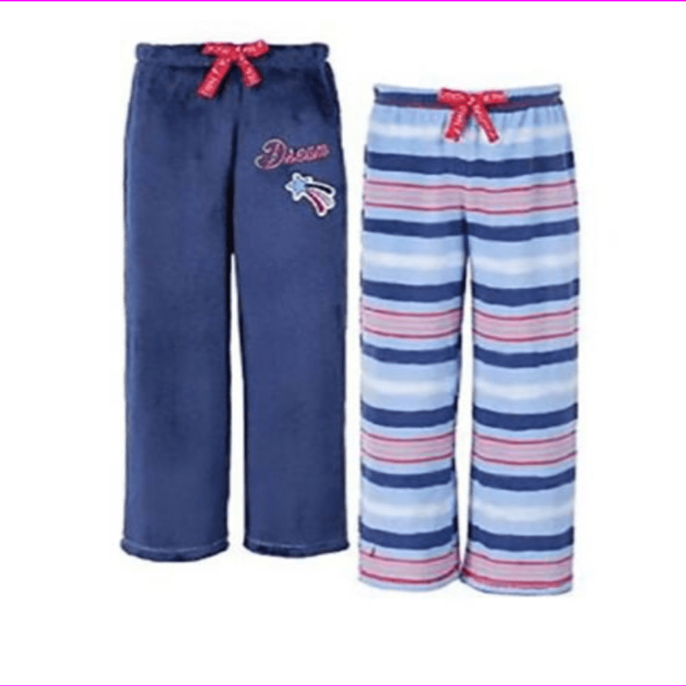 Nautica NAUTICA 2PK LOUNGE PANT 10/Navy/Blue Stripes