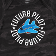 thumbnail image 4 of Inktastic Future Pilot Boys Airplane Flying Boys Baby Bodysuit, 4 of 5