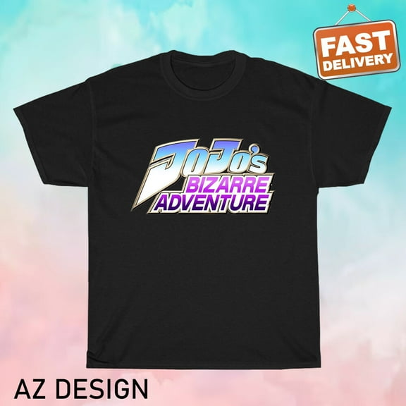 New Jojo's Bizzare Adventure Anime Logo T-Shirt funny size S to 5XL