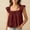 Wine, variant on LVHAOGJOB Womens Short Sleeve Shirts Button Up Tops Cotton Linen Crew Neck Summer Pullover Blouse for Women