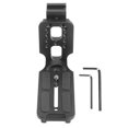 thumbnail image 1 of Universal Metal L-Shaped Quick Release Plate with Hot Shoe Mount for DSLR Camera with Hydraulic Ball Head (Black), 1 of 4