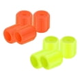 thumbnail image 1 of koolsoo 4x Car Tire Valve Caps, Fluorescent Dust Cover Bike Tire Caps for Bike Vehicles+4x Car Tire Valve Caps, Fluorescent Dust Cover Bike Tire Caps for Bike , Orange Yellow, Di, 1 of 9