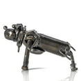 thumbnail image 3 of KALIFANO Bull Dog Inspired Recycled Metal Sculpture, 3 of 4