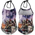 thumbnail image 6 of Animation My Hero Academia Children's One-piece Swimwear Halterneck Swimsuit Summer Beach Girl's Bathing Suits Breathable Beachwear, 6 of 7