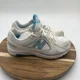 thumbnail image 1 of New Balance Women’s 847 White Blue Athletic Walking Shoes Size 8.5 D, 1 of 6