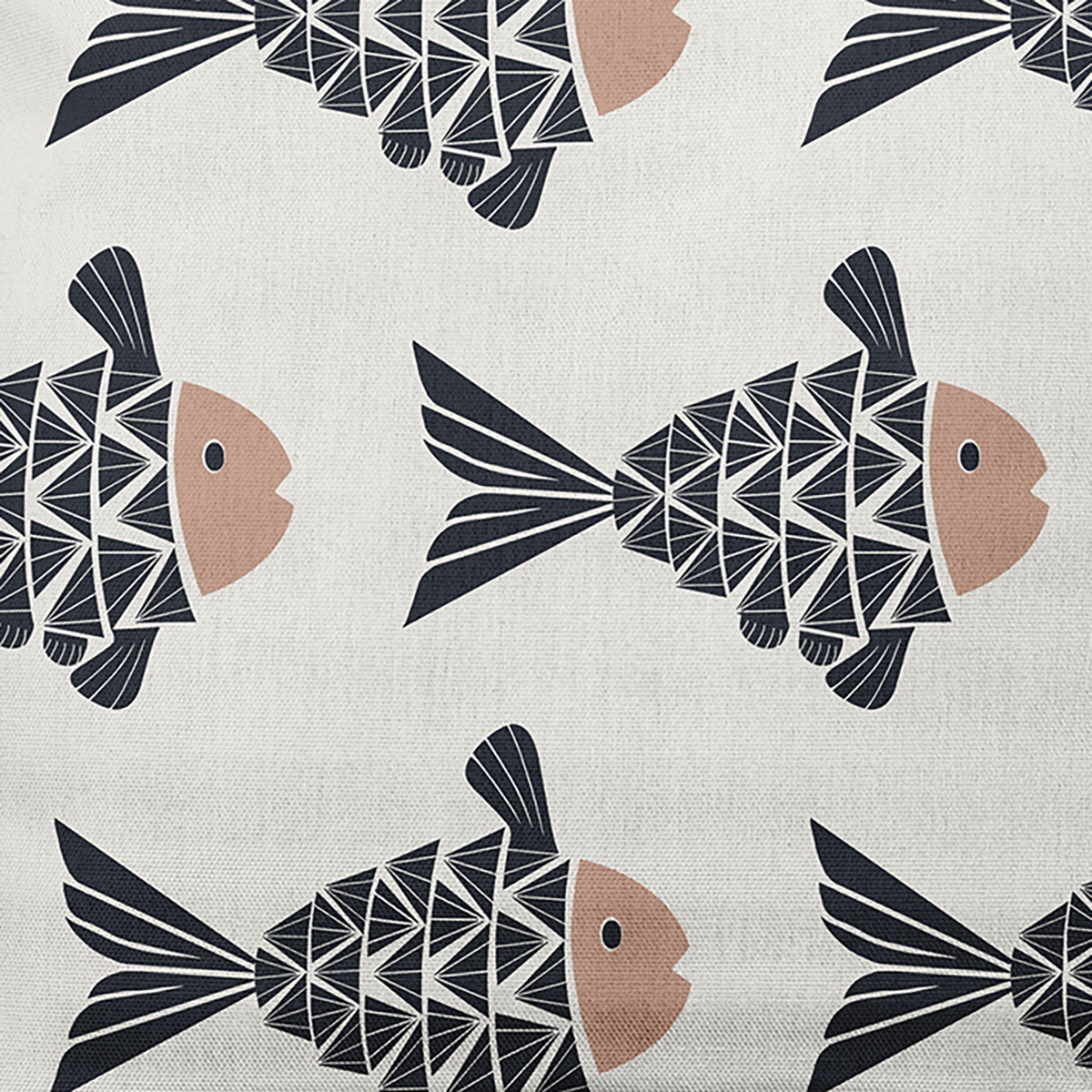 Simply Daisy 20" x 20" Fish Tales Nautical Indoor/Outdoor Throw Pillow