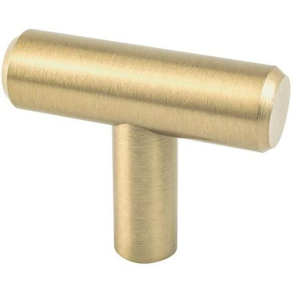 Berenson BE9543 20CZ 1.56 in. Transitional Advantage Two T-Bar Knob, Champagne