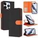 thumbnail image 1 of Para iPhone 15 Pro Max RFID Bolso Protector con Bloqueo 2 en 1 Funda Tipo Billetera Bicolor Desmontable Funda con Tapa Magnética Bolsillo con Múltiples Ranuras para Tarjetas, 1 of 7
