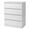 White (4 Drawers), variant on Tcbosik Modern White 4-Drawer Tall Dresser, Compact Storage for Bedroom, Living Room, or Entryway - 23.6"L x 14.9"W x 30.7"H