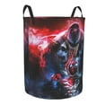 thumbnail image 2 of Large Laundry Basket With Handle, S-Pider Man Collapsible Laundry Hamper, Dirty Clothes Basket Hamper For Bedroom Bathroom Storage Containers Home Medium, 2 of 8