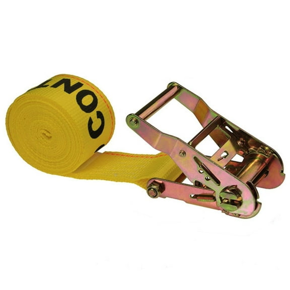 2" x 20' Yellow Endless Ratchet Strap